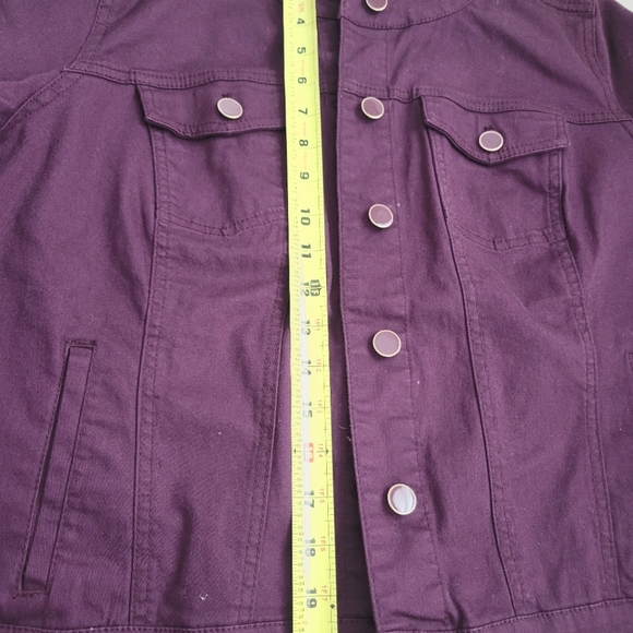 Cropped Denim Jacket - Picture 4 of 6